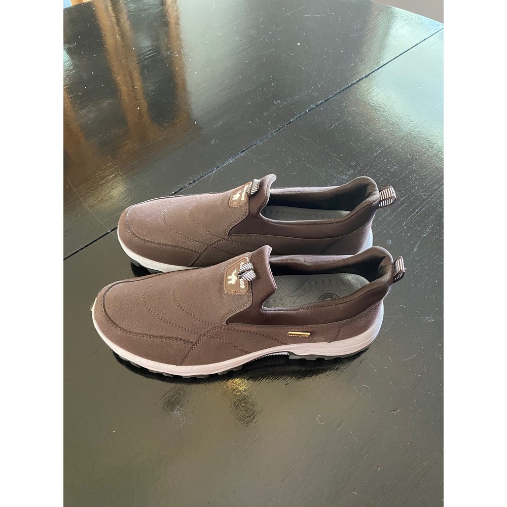 CNA-TROP Slip-On Loafers Mens 45 Brown Rugged Outdoor Walking Shoes Comfort